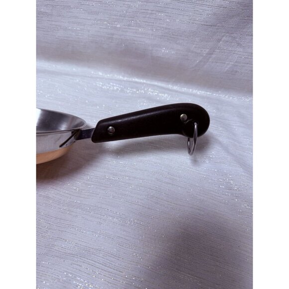 Vintage Revere Ware 1801 Copper Bottom 8" Skillet Frying Pan No lid 2363973 - Picture 6 of 7